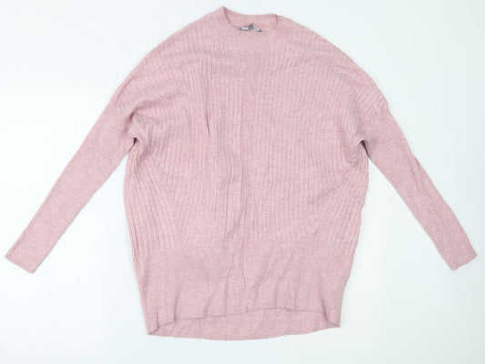 Womens UK Size S Principles Pink Basic Blouse