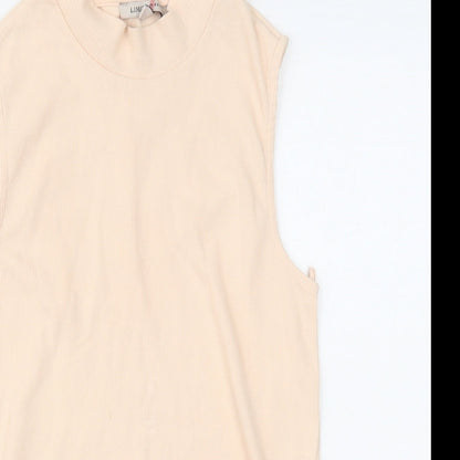 Womens UK Size 10 Marks and Spencer Pink Basic Blouse