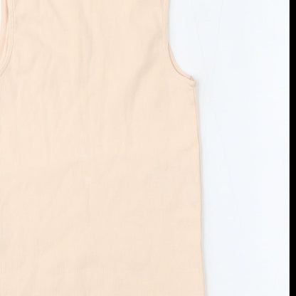 Womens UK Size 10 Marks and Spencer Pink Basic Blouse