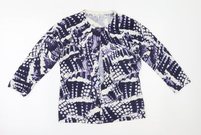Marisa Christina Womens Blue   Cardigan Jumper Size S