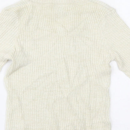 TU Girls Ivory   Basic Blouse Size 9 Years
