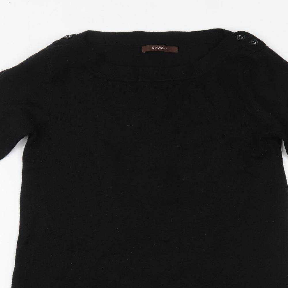 Savoir Womens Black   A-Line  Size 12