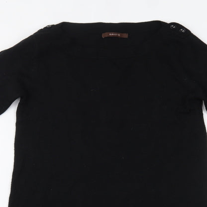 Savoir Womens Black   A-Line  Size 12
