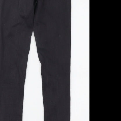 Topshop Womens Grey  Denim Skinny Jeans Size 30 L30 in