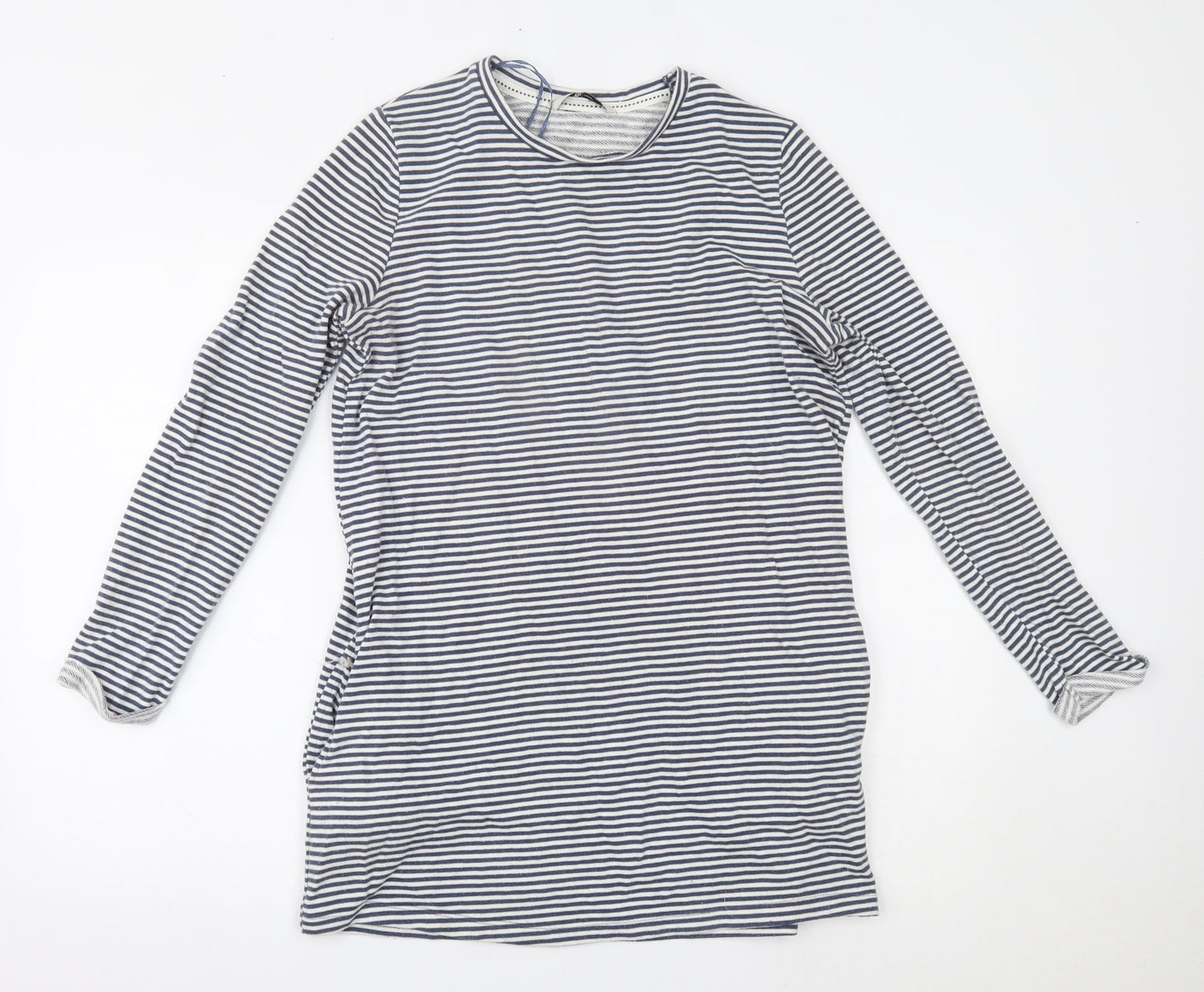 TU Womens Blue Striped  Jumper Dress  Size 10