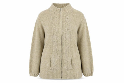 Womens UK Size XL Preworn Beige Jacket