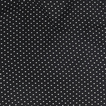 Zara Womens Black Polka Dot  Basic Button-Up Size S