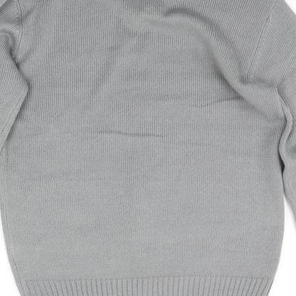 D&H Mens Grey   Pullover Jumper Size S
