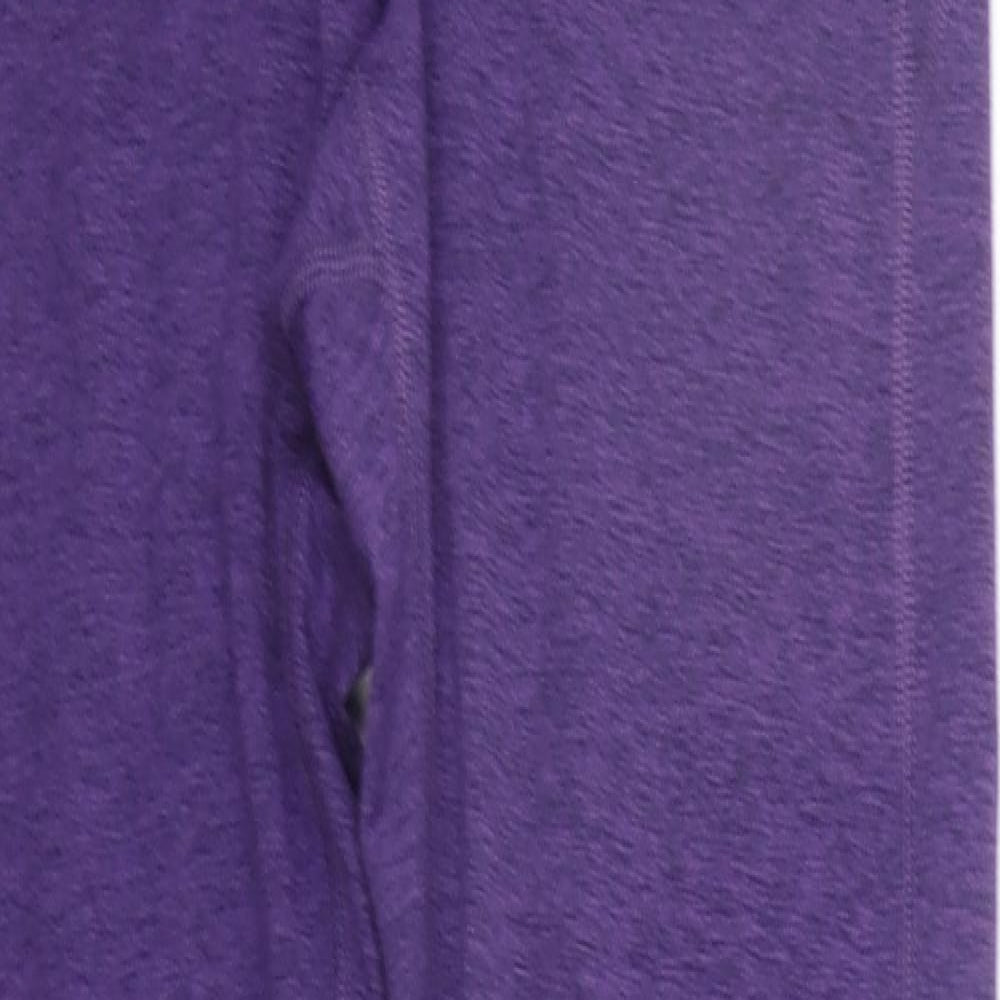 Womens UK Size 12 Marks and Spencer  Jegging Purple Leggings