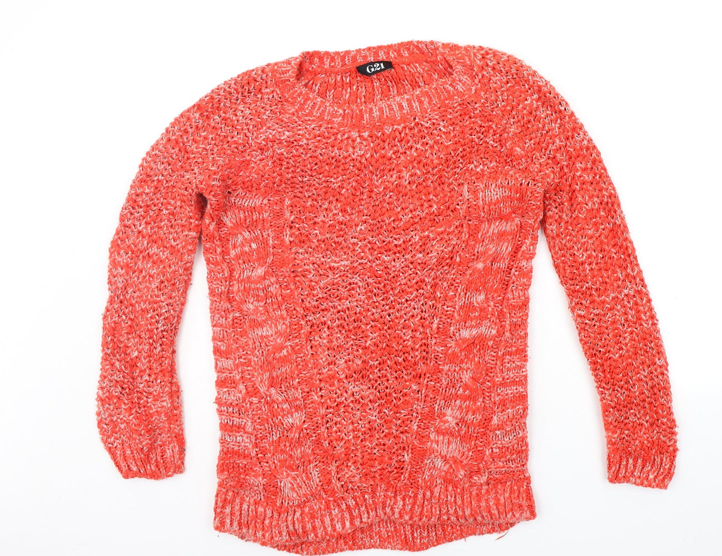 George Womens Red   Pullover Jumper Size 10