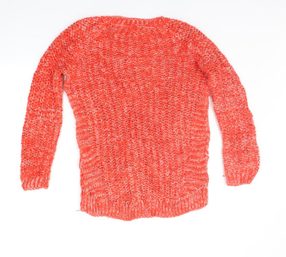 George Womens Red   Pullover Jumper Size 10
