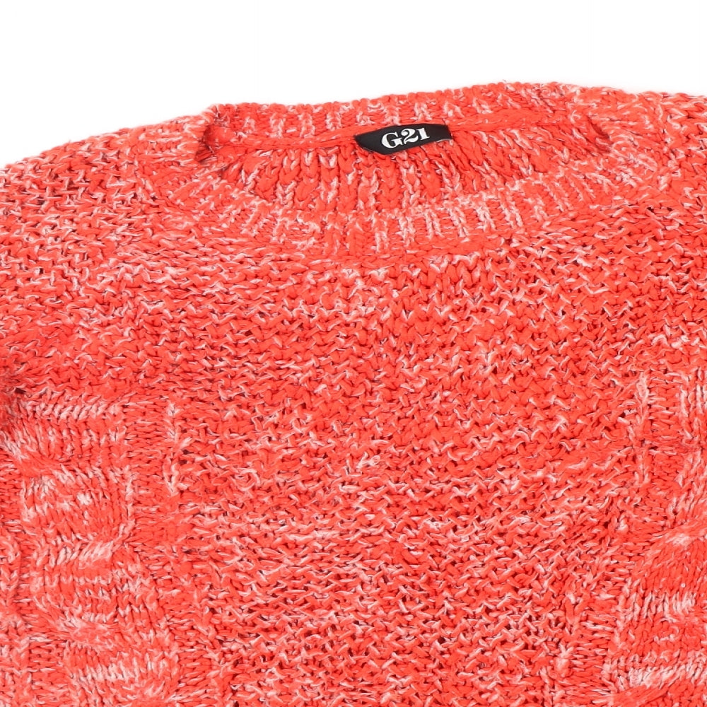 George Womens Red   Pullover Jumper Size 10