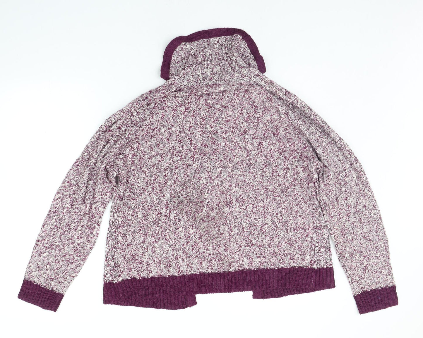 Elizabeth & SCOTT Womens Purple   Cardigan Jumper Size M