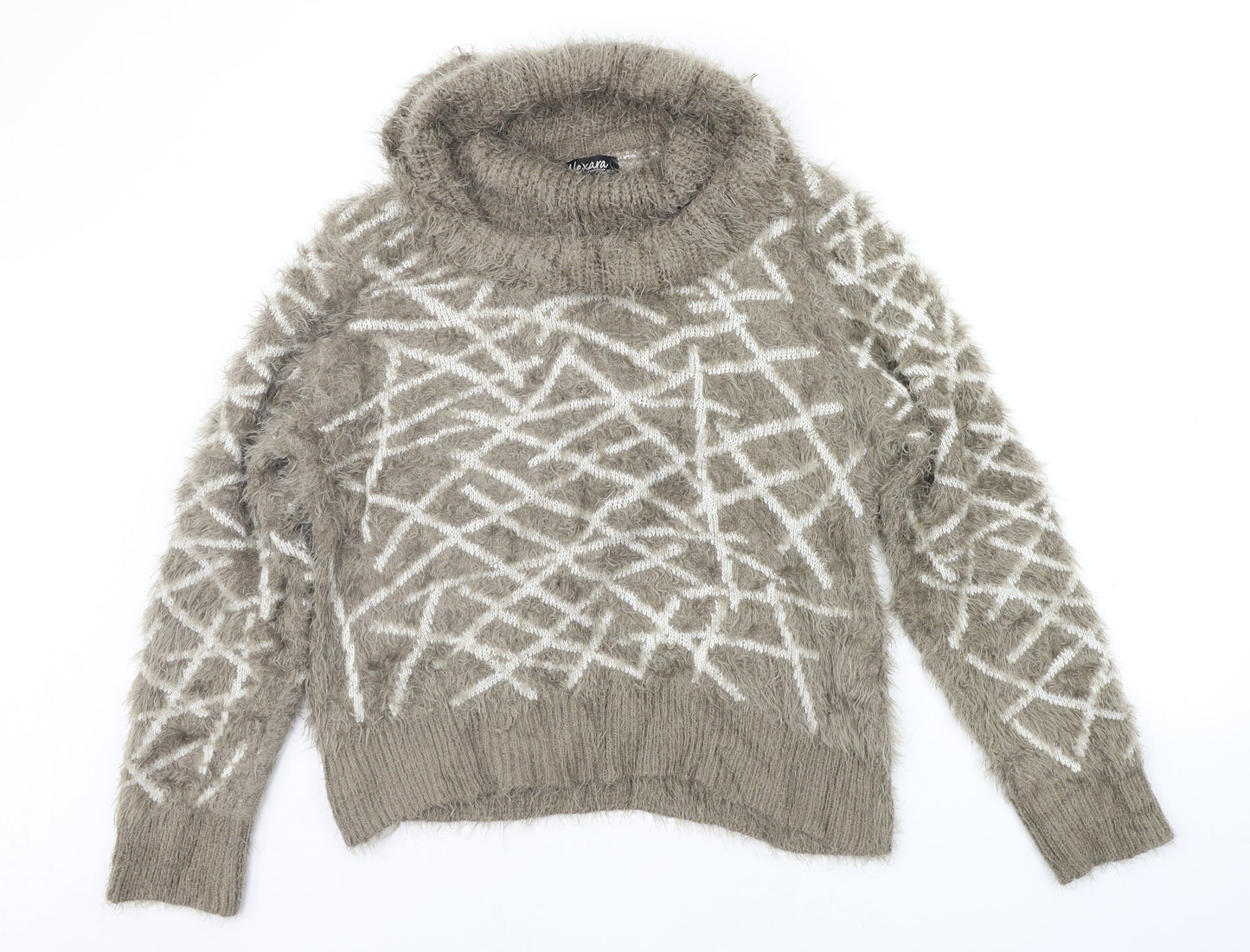 Womens UK Size XL Alexandra Brown Pullover Jumper