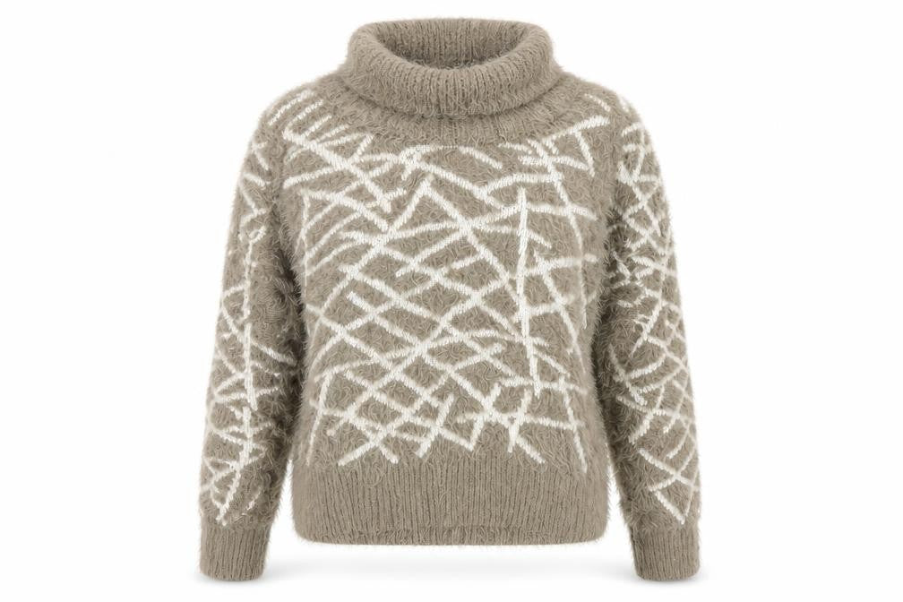 Womens UK Size XL Alexandra Brown Pullover Jumper