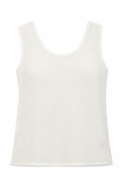 Womens UK Size 10 NEXT White Basic Tank