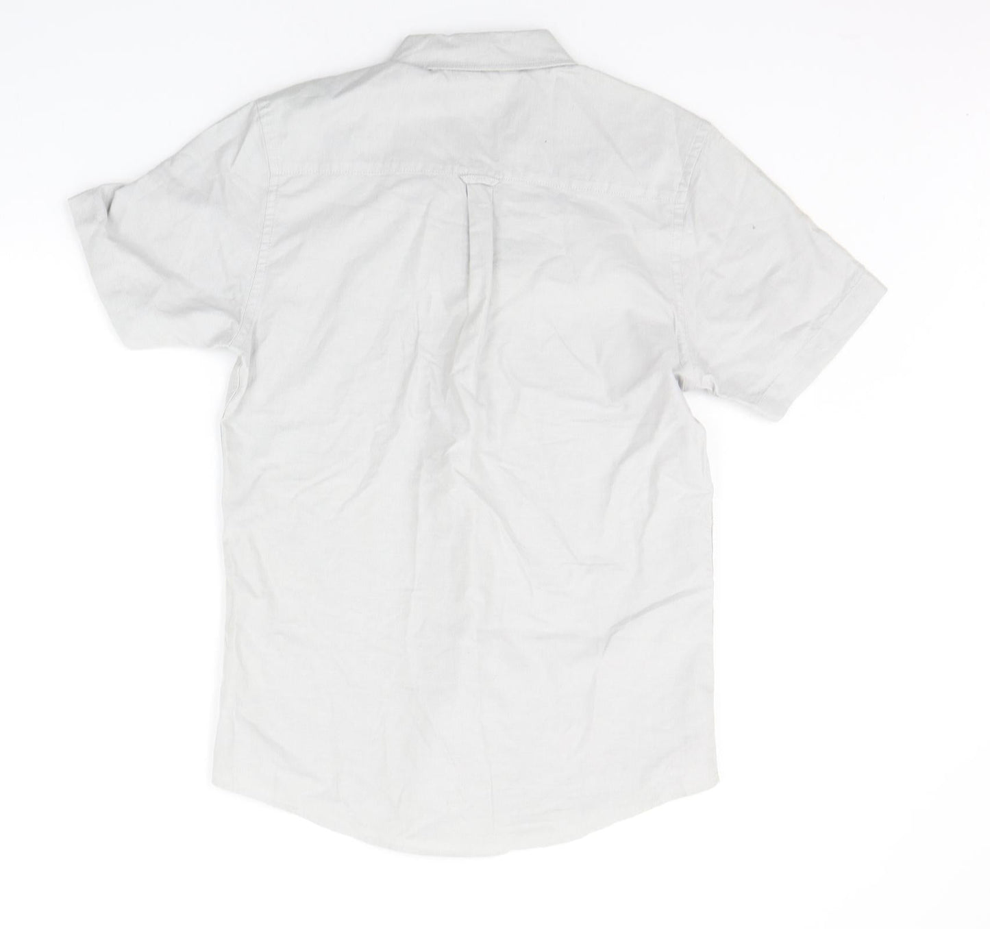 Primark Mens Grey    Button-Up Size S