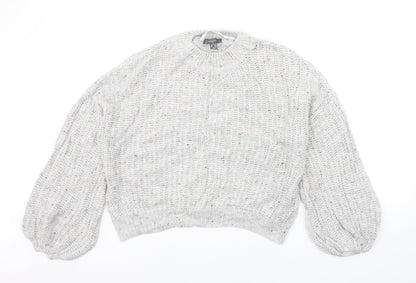 Primark Womens Grey   Pullover Jumper Size M