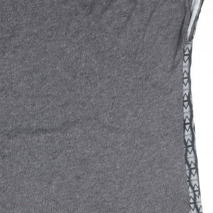 Womens UK Size S Yessica Grey Basic T-Shirt