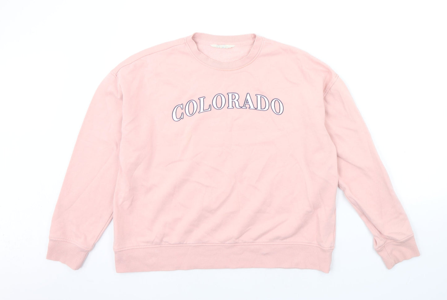 Primark Womens Pink   Pullover Jumper Size M