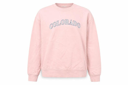 Front view of Primark women’s pink jumper, size M