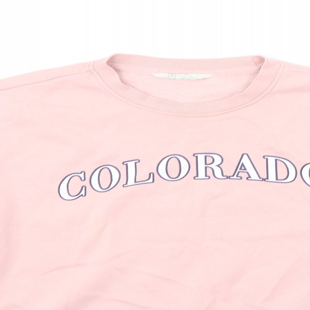 Primark Womens Pink   Pullover Jumper Size M