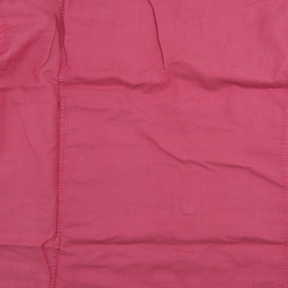 Mens UK Size 15.5 cotton doux Pink  Button-Up Long Sleeve Casual Shirt