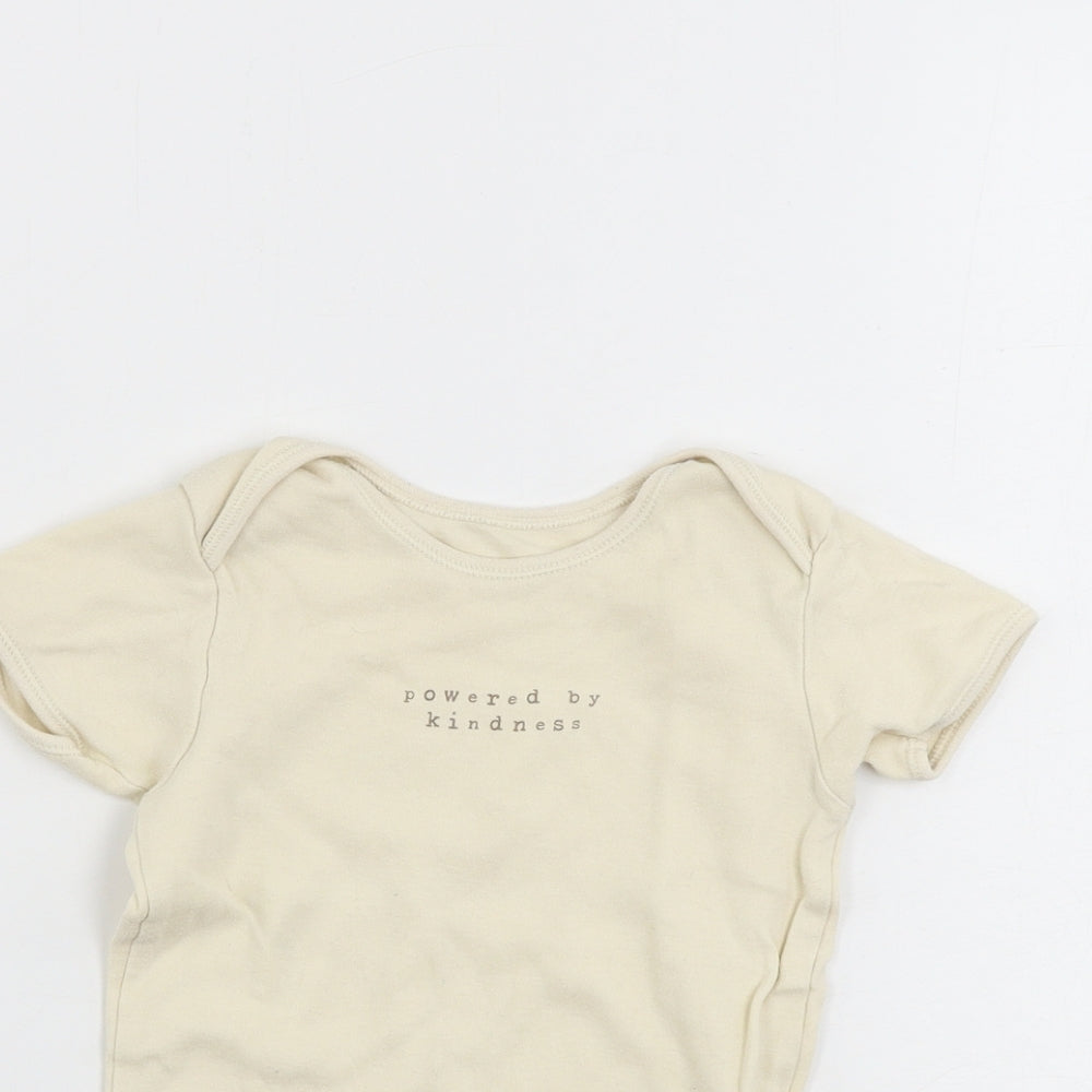 George Boys Beige   Babygrow One-Piece Size 18-24 Months