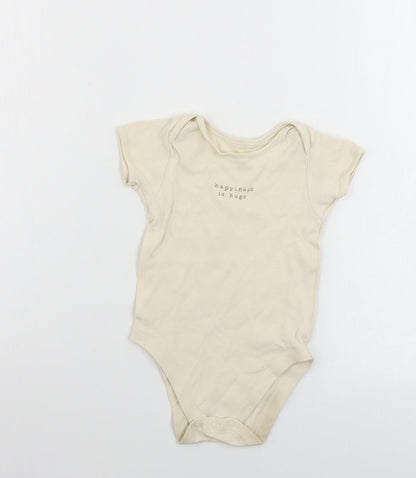 George  Boys Beige   Babygrow One-Piece Size 18-24 Months