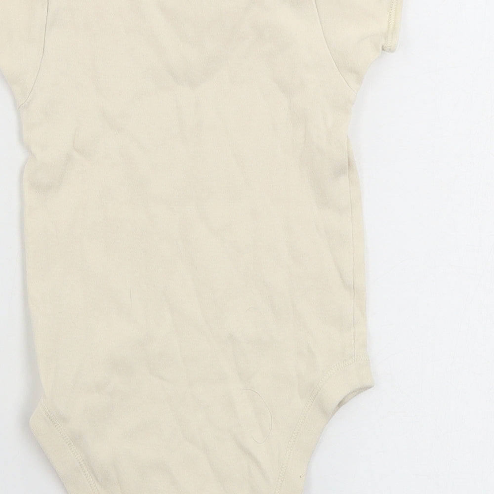 George  Boys Beige   Babygrow One-Piece Size 18-24 Months