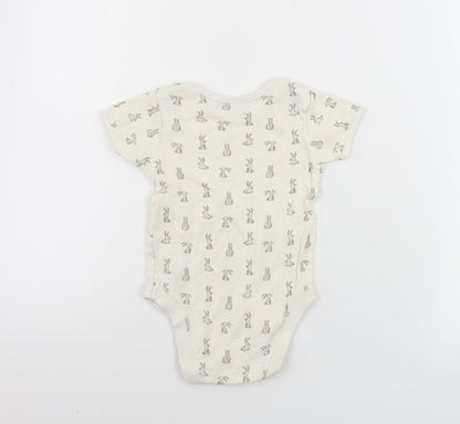 George  Boys Beige   Babygrow One-Piece Size 18-24 Months