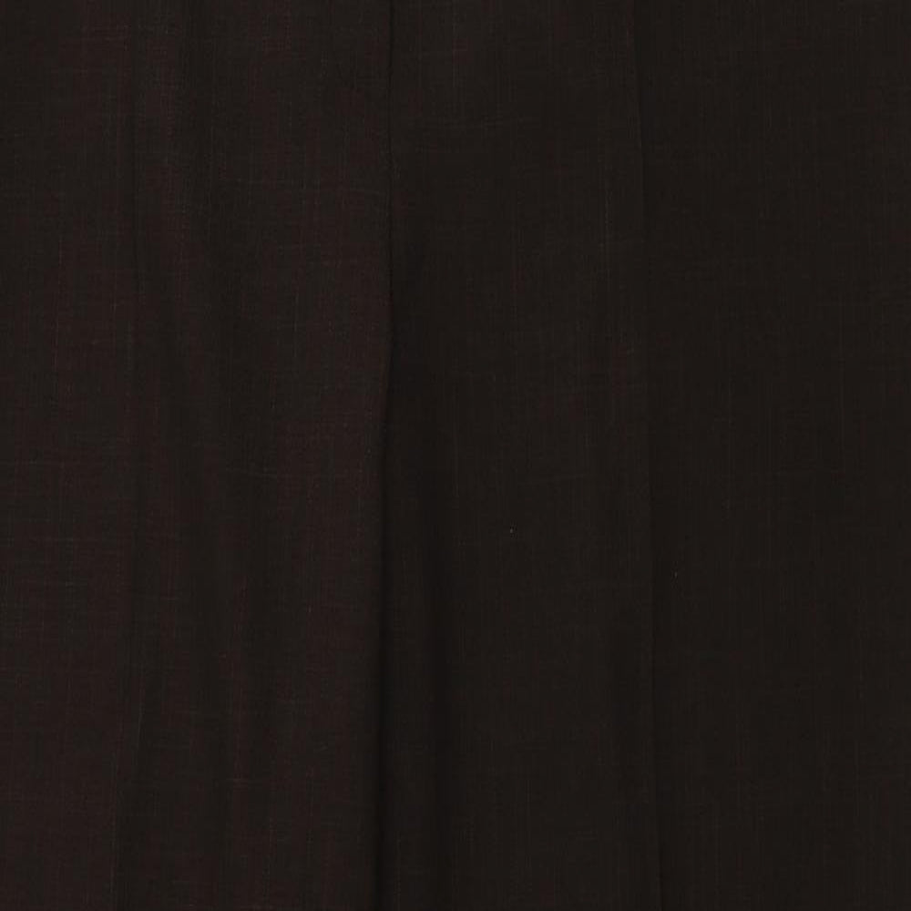 Womens UK Size 16 Marks and Spencer Regular Fit  Brown Trousers