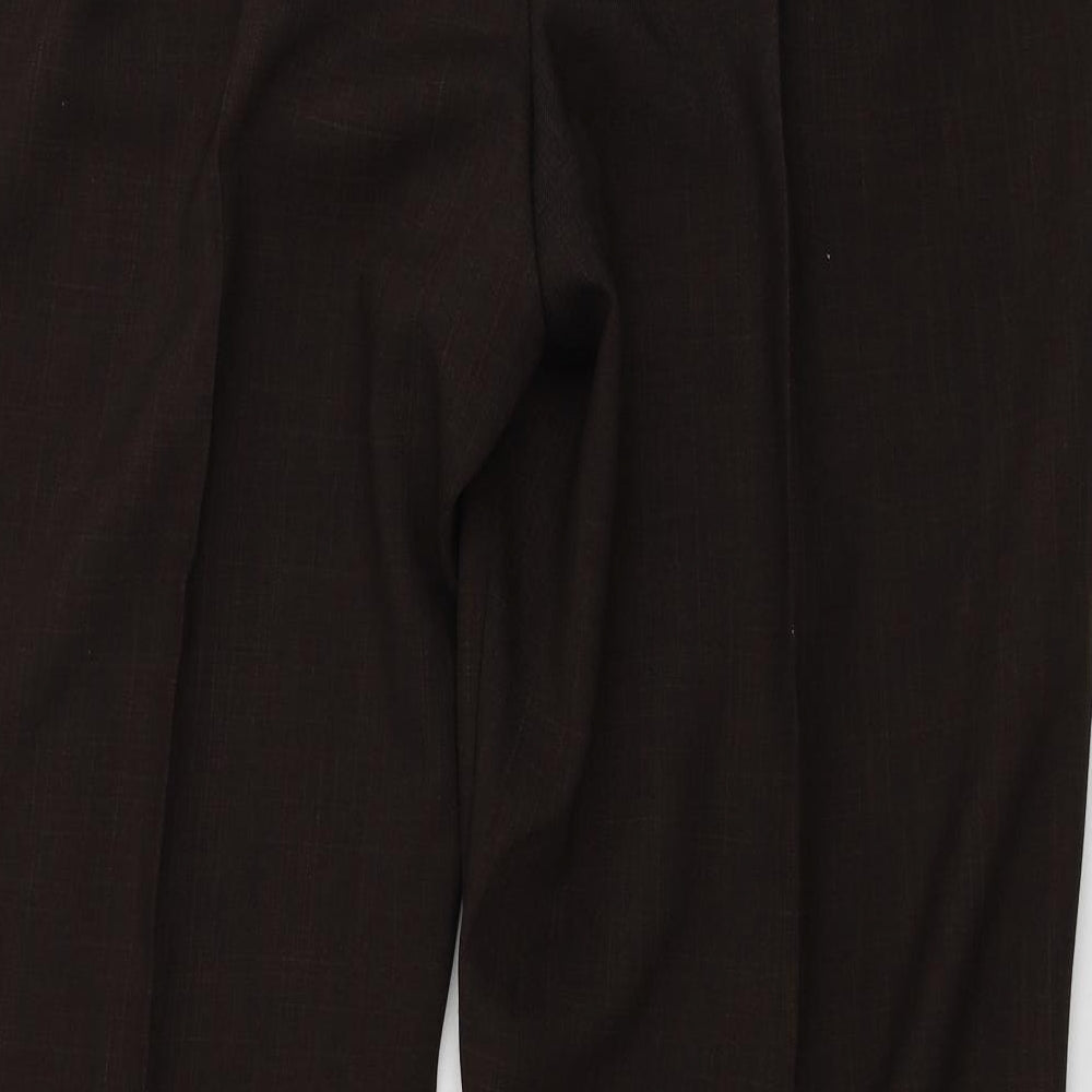 Womens UK Size 16 Marks and Spencer Regular Fit  Brown Trousers