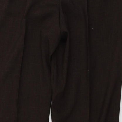 Womens UK Size 16 Marks and Spencer Regular Fit  Brown Trousers