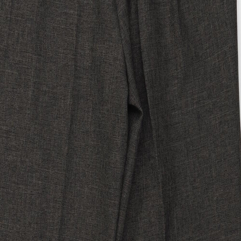Marks and Spencer  Womens Brown   Trousers  Size 12 L26 in