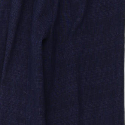 Womens UK Size 14 Marks and Spencer Regular Fit  Blue Trousers
