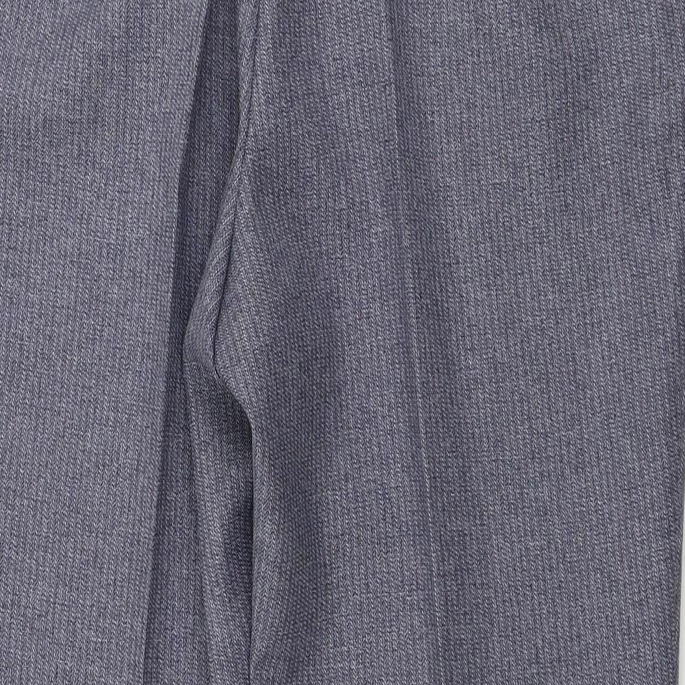 Womens UK Size 14 Marks and Spencer Regular Fit  Green Trousers