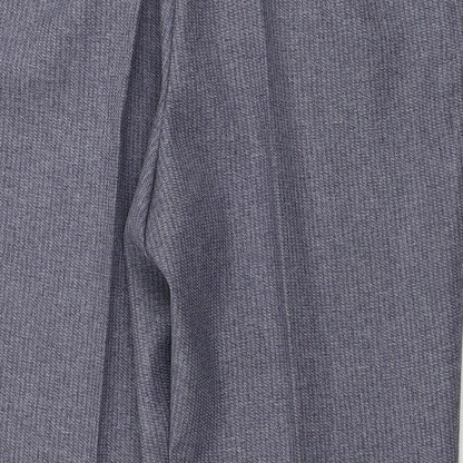 Womens UK Size 14 Marks and Spencer Regular Fit  Green Trousers