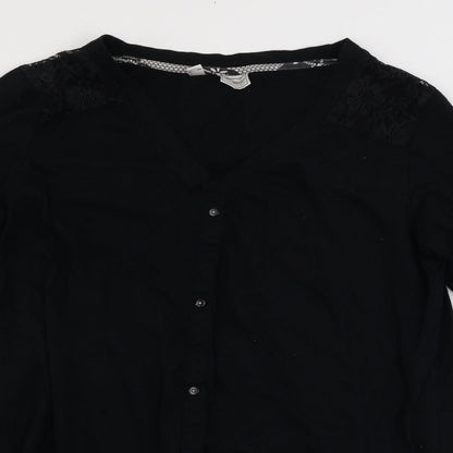 Womens UK Size M BPC Black Cardigan Jumper