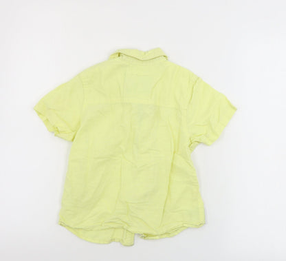 NEXT  Boys Yellow   Basic Button-Up Size 5 Years