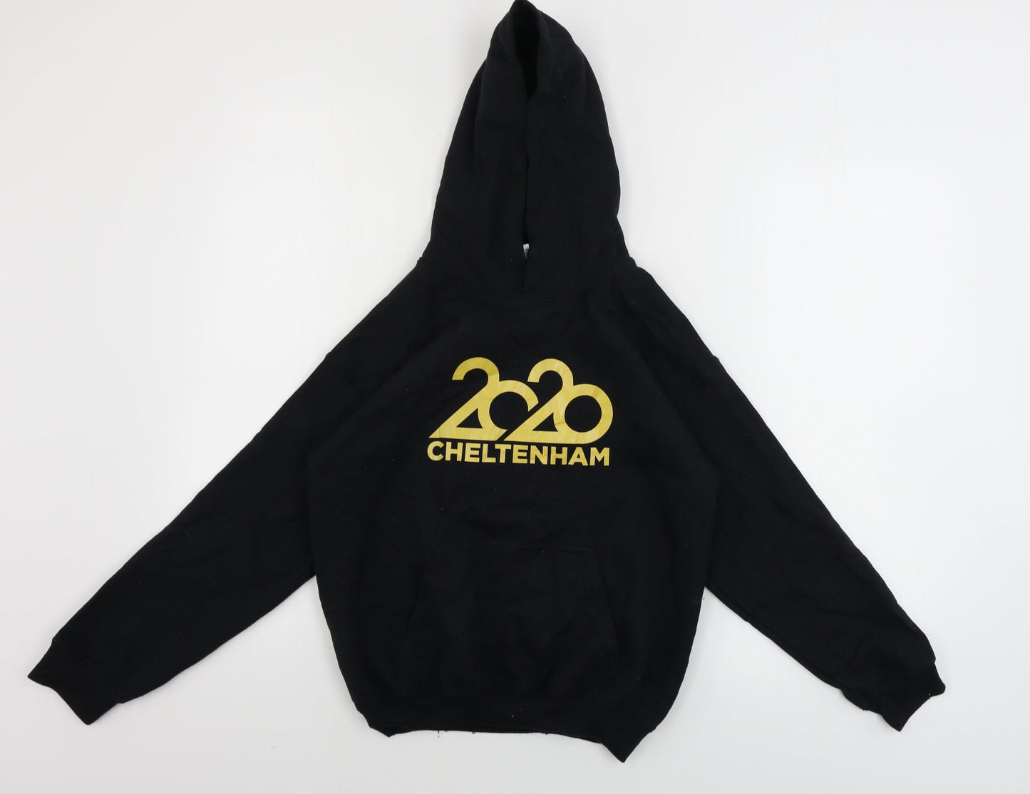 Gildan Boys Black   Pullover Hoodie Size 5-6 Years