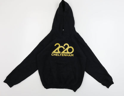 Gildan Boys Black   Pullover Hoodie Size 5-6 Years