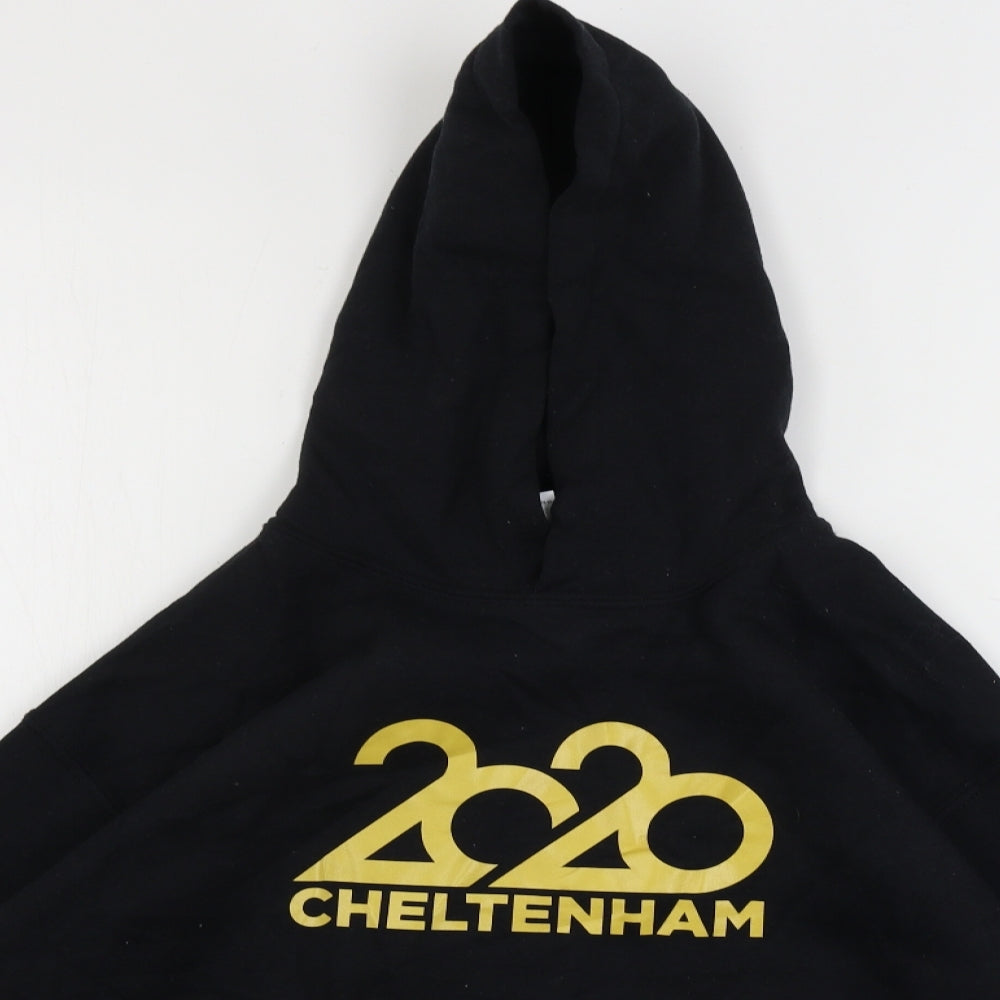 Gildan Boys Black   Pullover Hoodie Size 5-6 Years