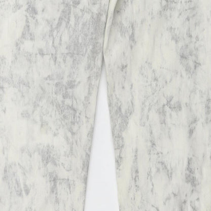 Miss Capri  Womens Ivory   Skinny Jeans Size 28 in L29 in