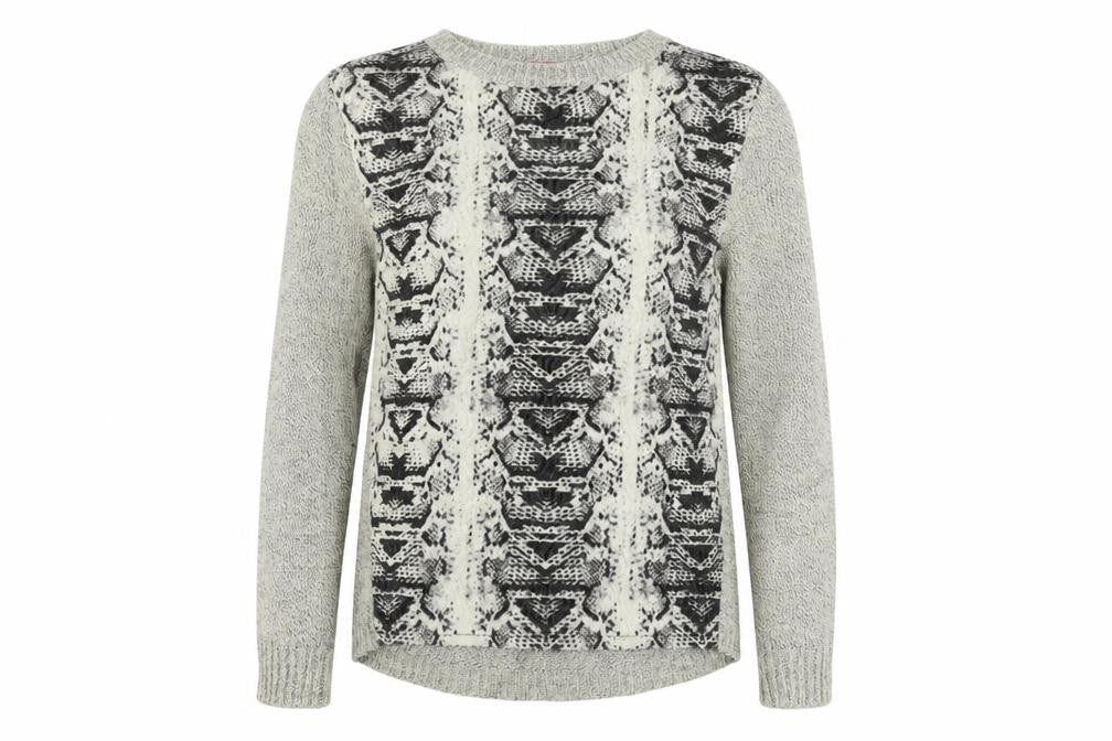Womens UK Size M Boohoo Beige Pullover Jumper