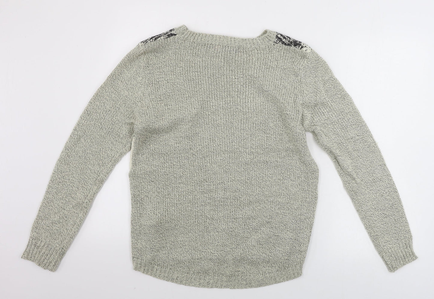 Boohoo  Womens Beige   Pullover Jumper Size M