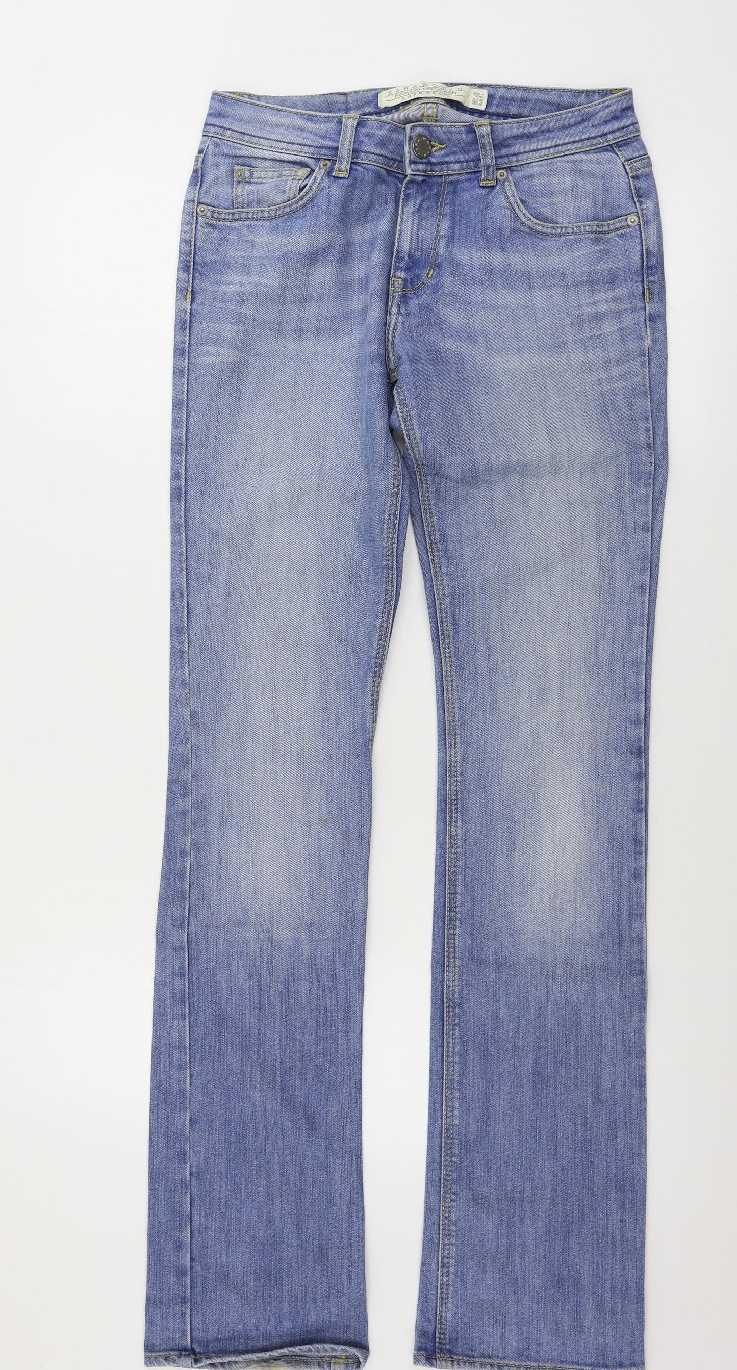 Zara Womens Blue   Skinny Jeans Size 6 L30 in