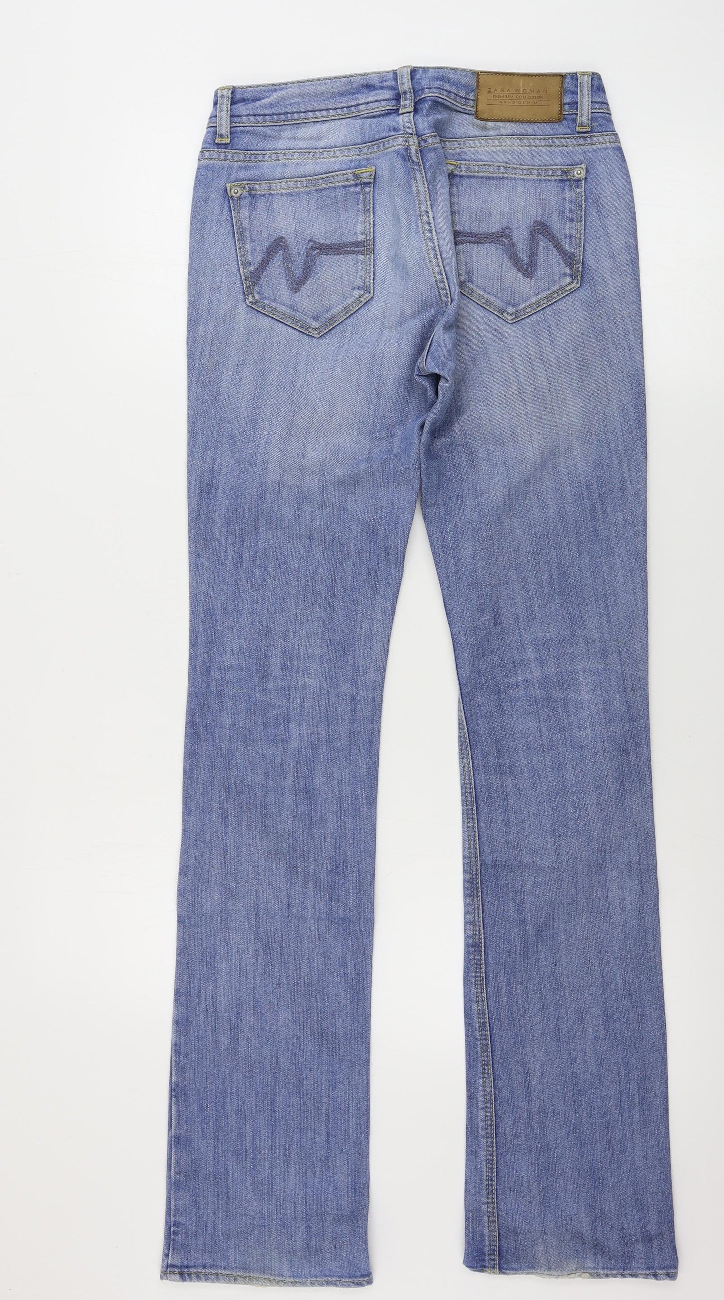 Zara Womens Blue   Skinny Jeans Size 6 L30 in