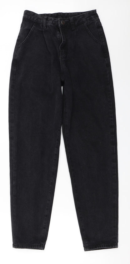 SheIn Womens Black  Denim Straight Jeans Size XS L29 in