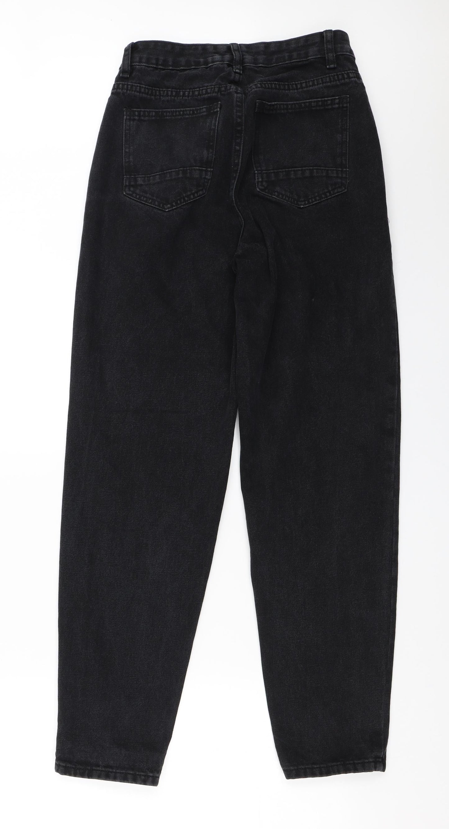 SheIn Womens Black  Denim Straight Jeans Size XS L29 in